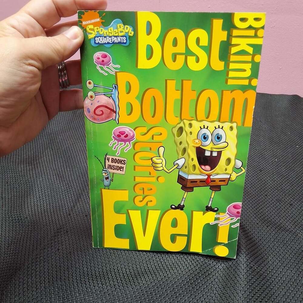 SpongeBob SquarePants Best Bottom Stories Ever! 4 Books in 1